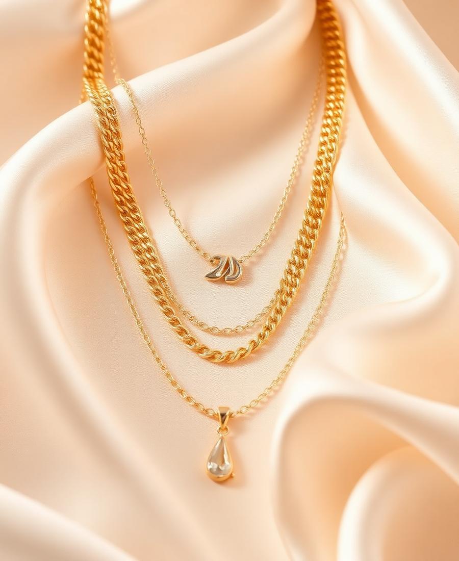 Gold Necklaces, 22K gold jewelry