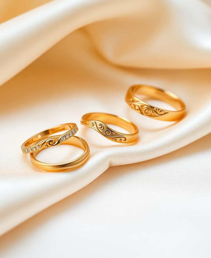 Rings, 22K & 18K gold jewelry